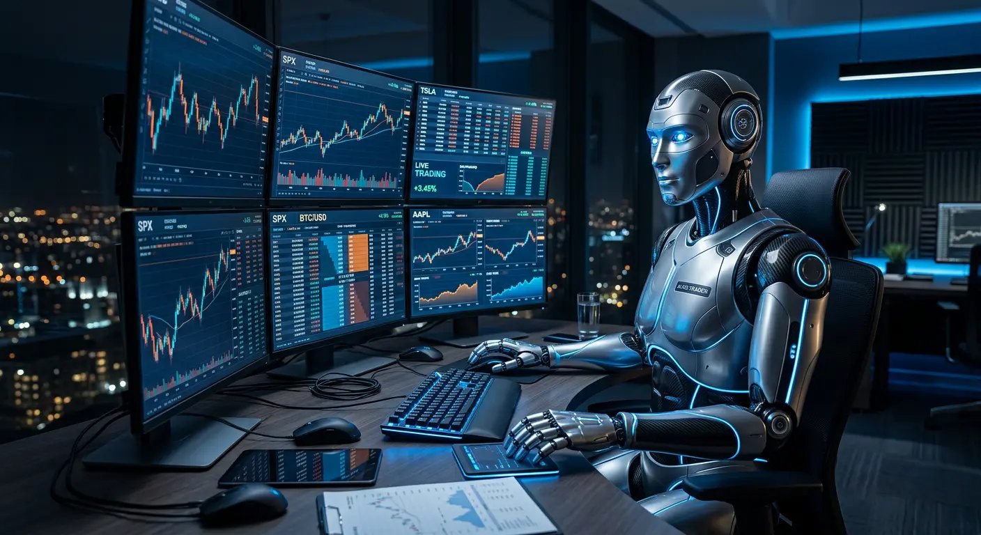 AI Robot Trading on Financial Markets